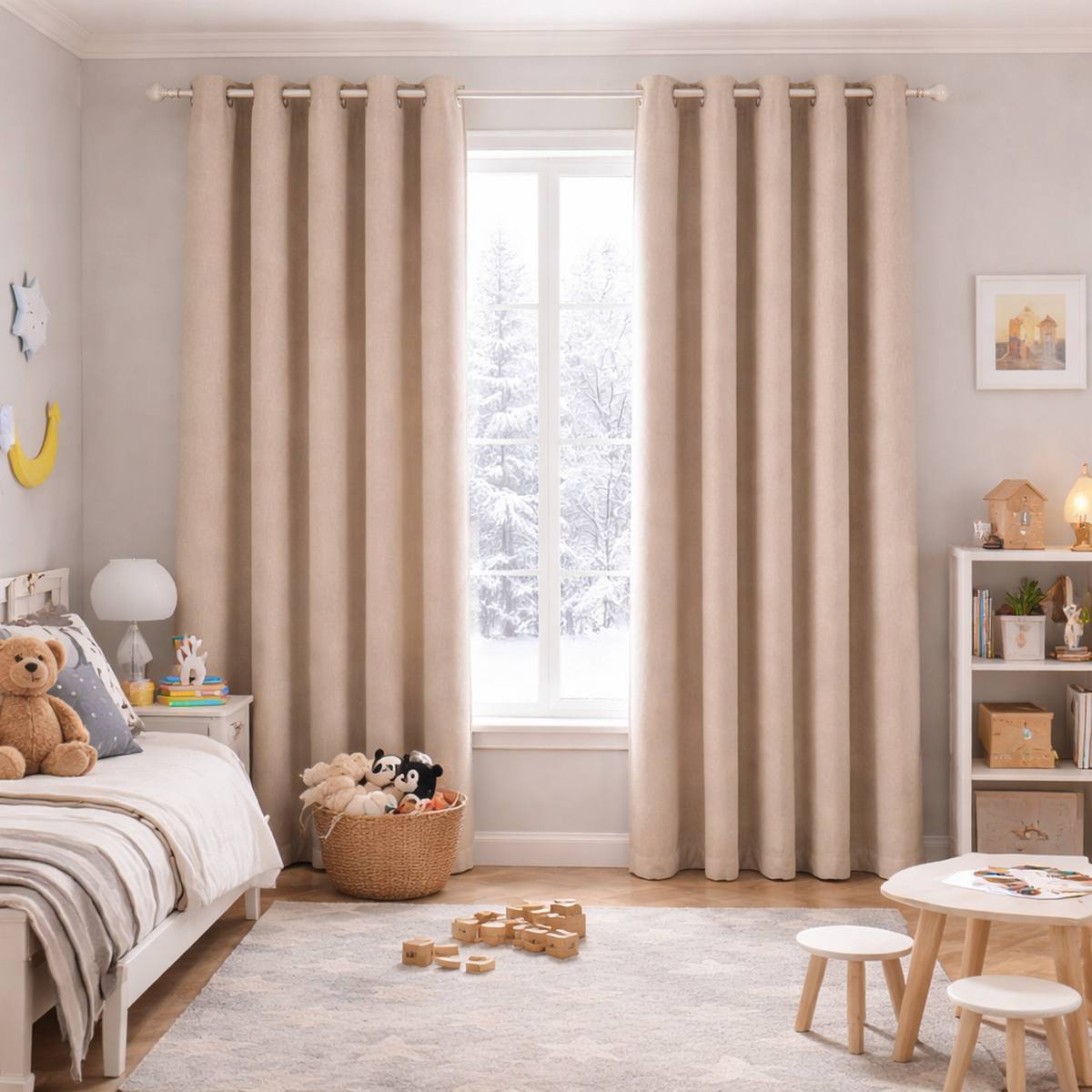 Tesla, draperii termoizolante, culori disponibile (2)