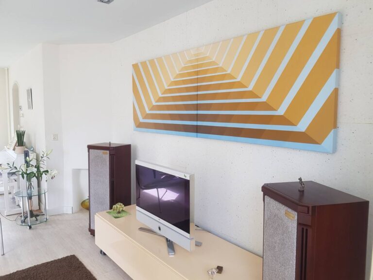 panou decorativ perete living