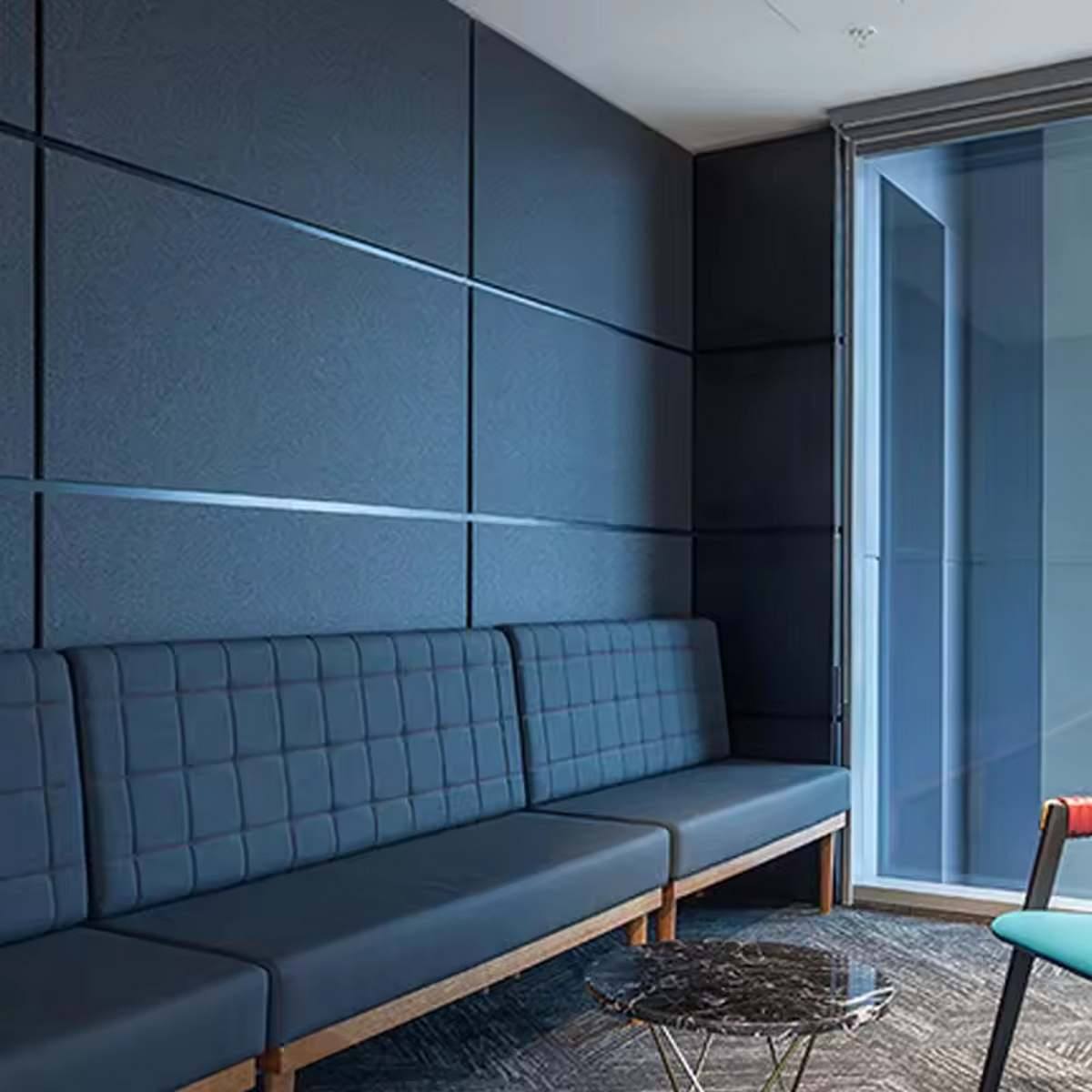 panouri fonoizolante perete birou design modern